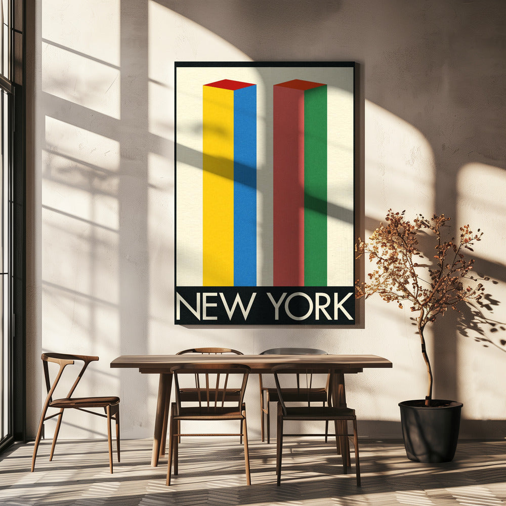 New Yorker Zwillingstürme | Leinwand