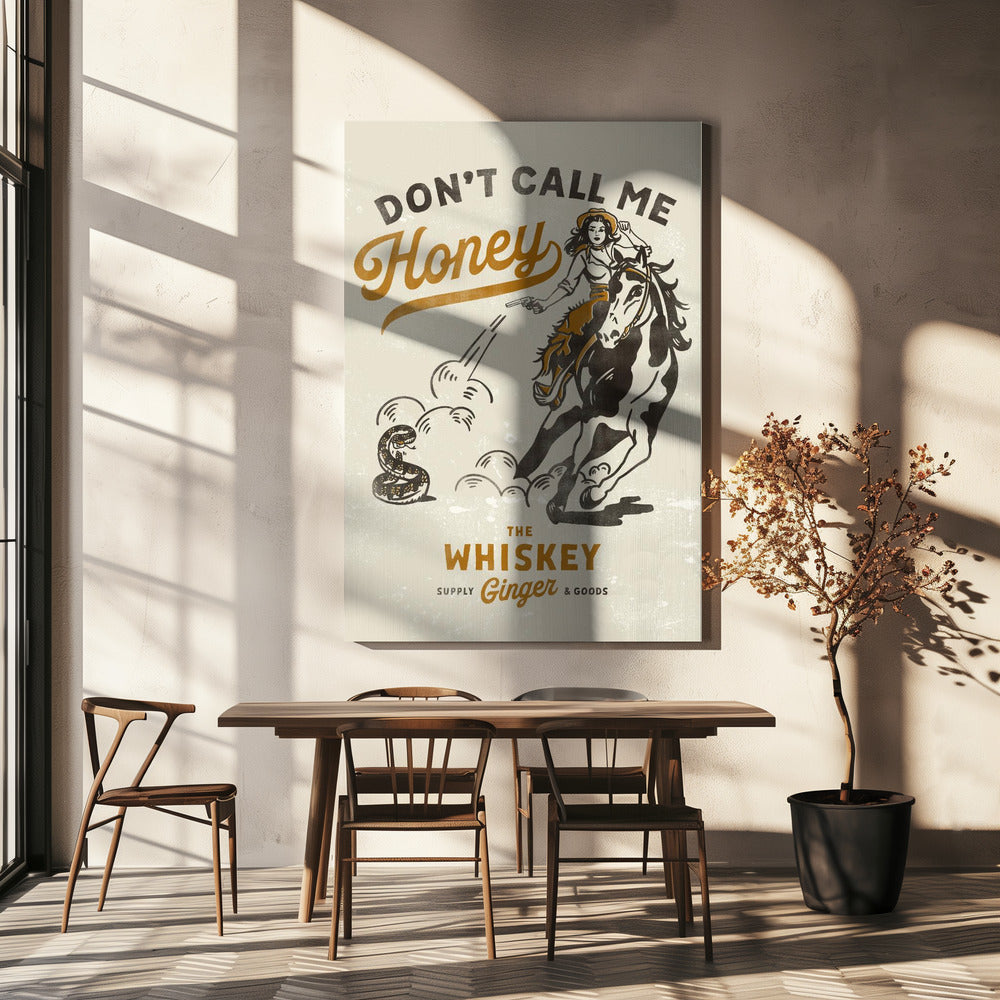 Dont Honey Print 2 | Canvas