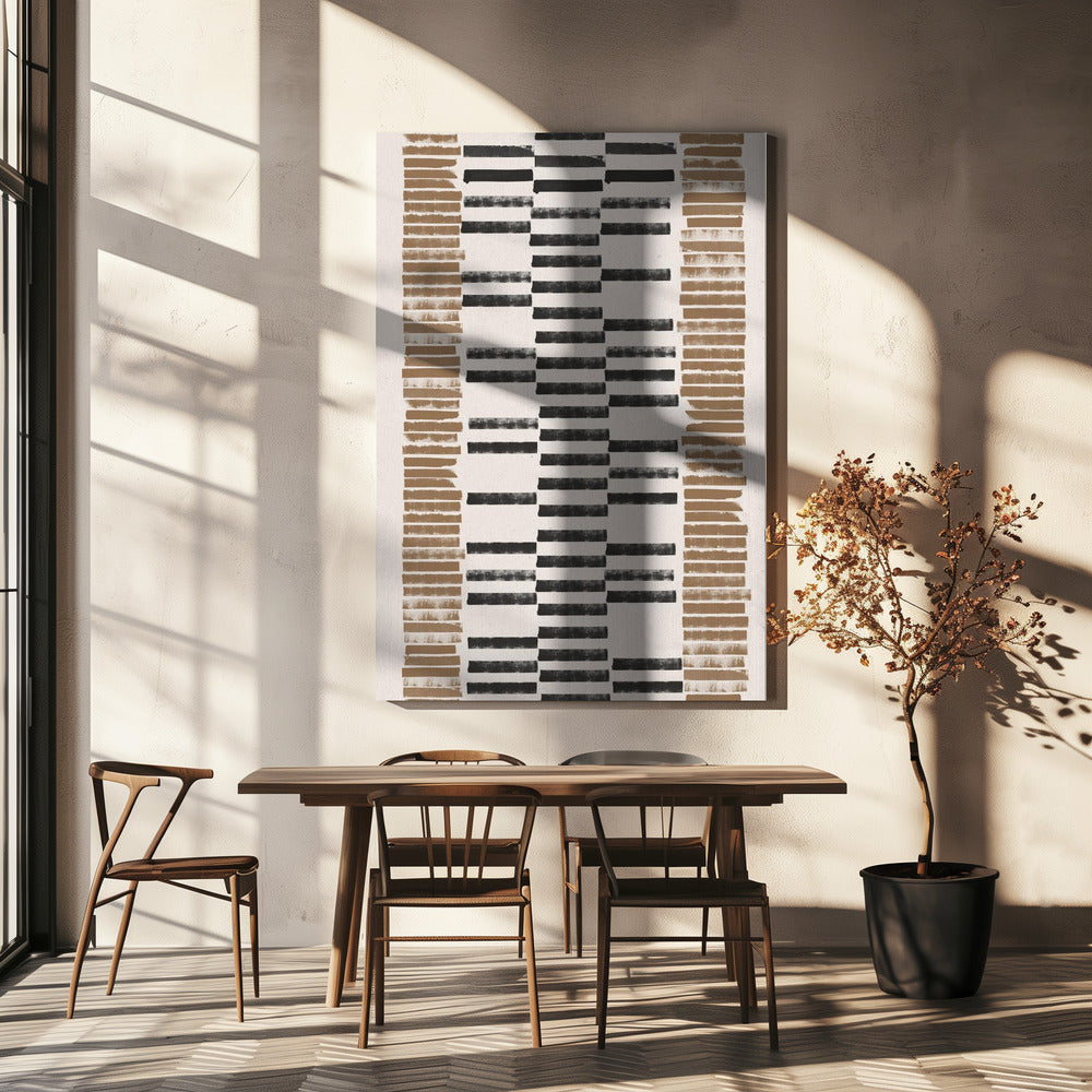 Striped Harmony | Canvas
