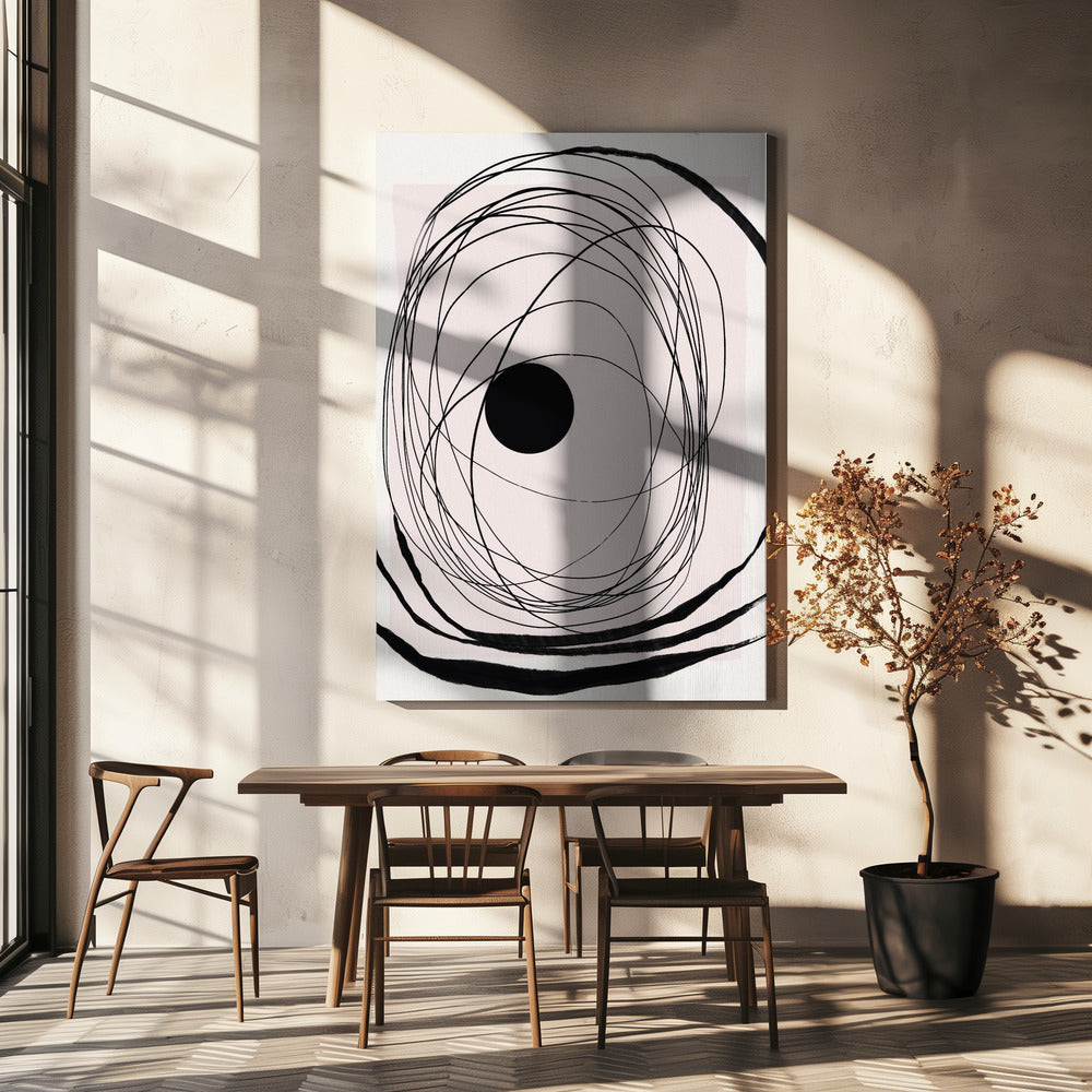 Chaotische Umlaufbahn | Leinwand
