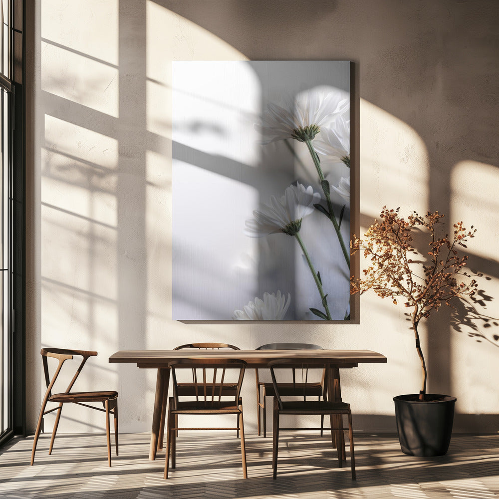 Verschwommene Blumen 8 | Leinwand