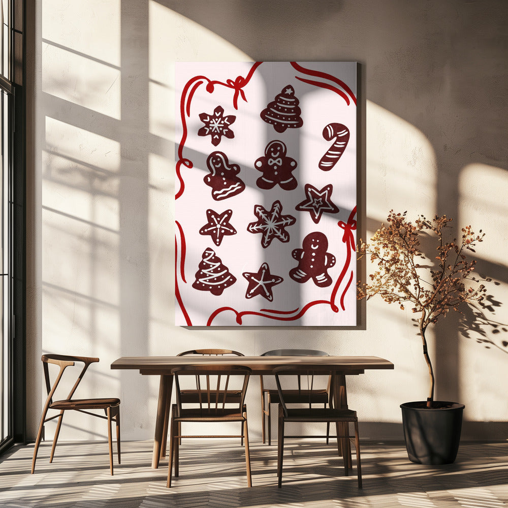 Gingerbread Joy | Canvas