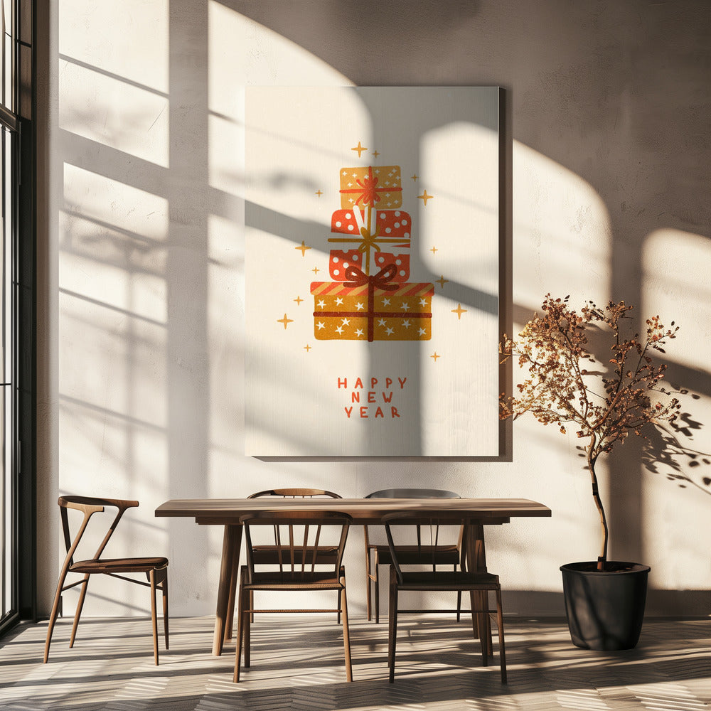 Mountain of gifts | Canvas
