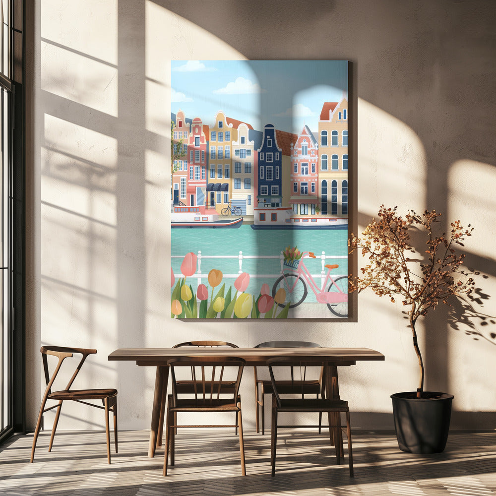 Amsterdam Stadt | Leinwand