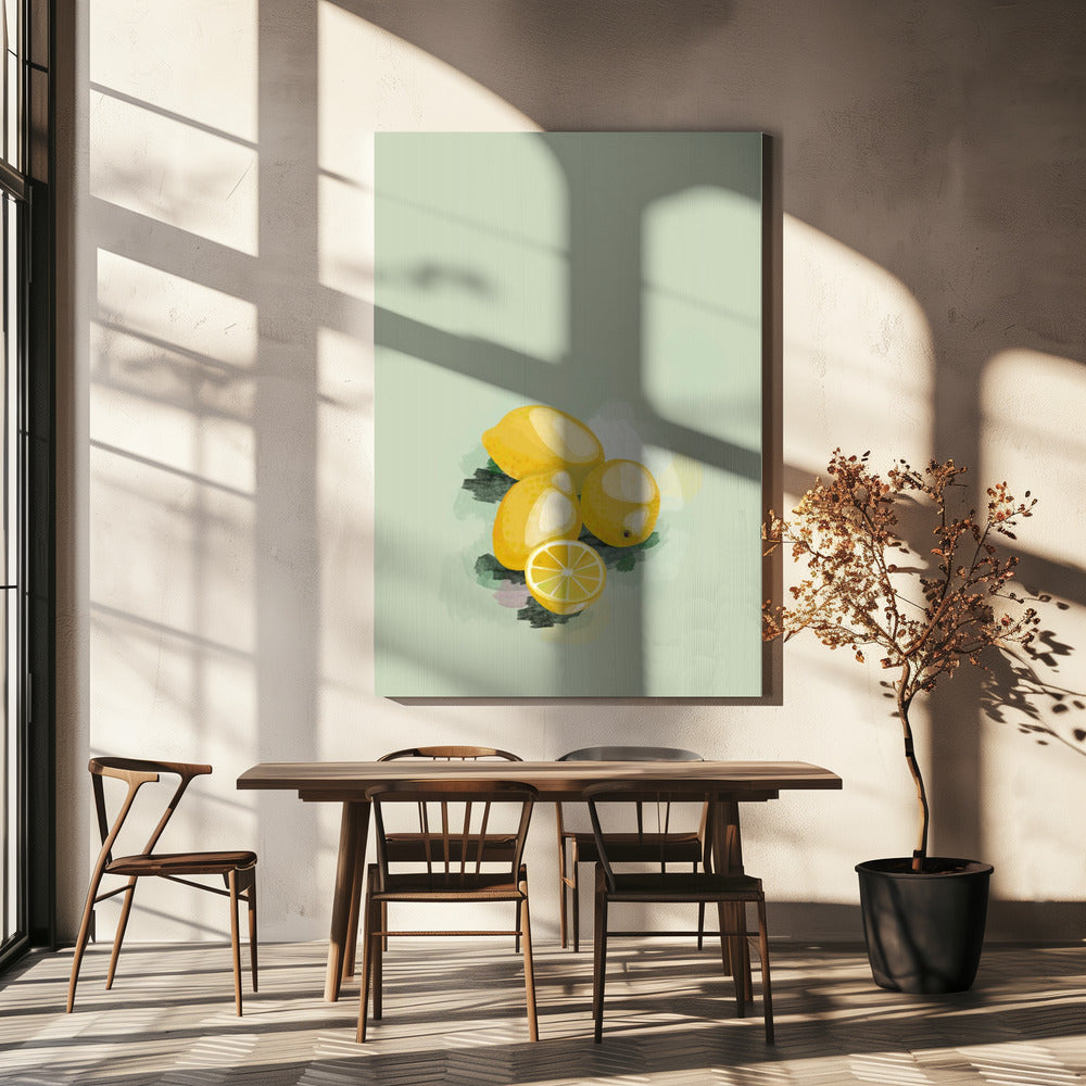 Three and a half lemons | Canvas