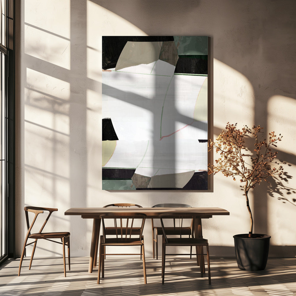 Abstrakter Raum 1 | Leinwand