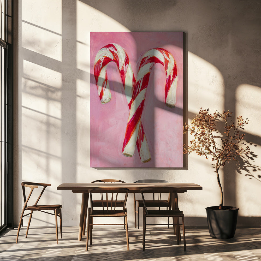 Zuckerstangen-Freude | Leinwand