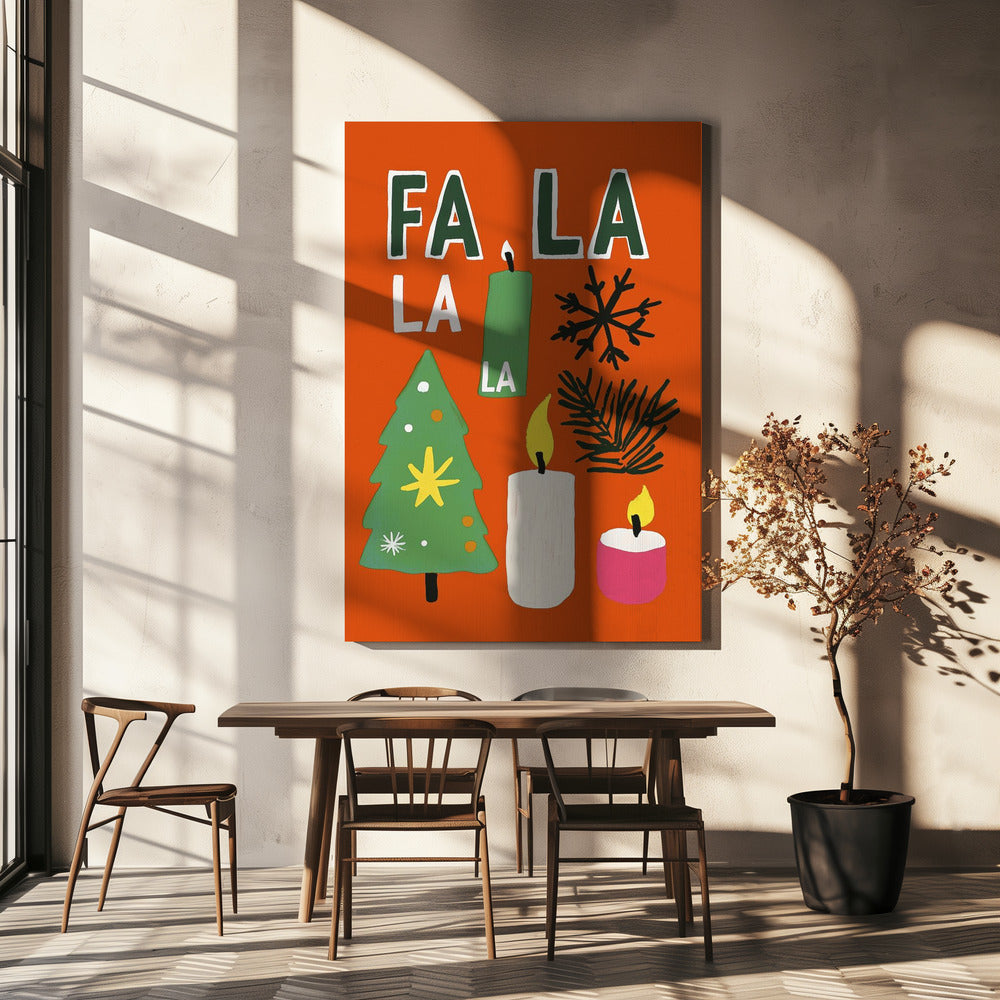 Festlicher Jubel-Ausbruch | Leinwand