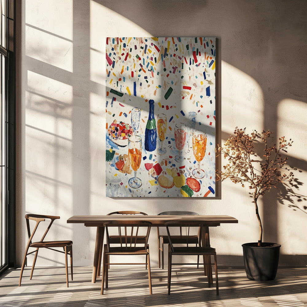 Lebendige Feier | Leinwand