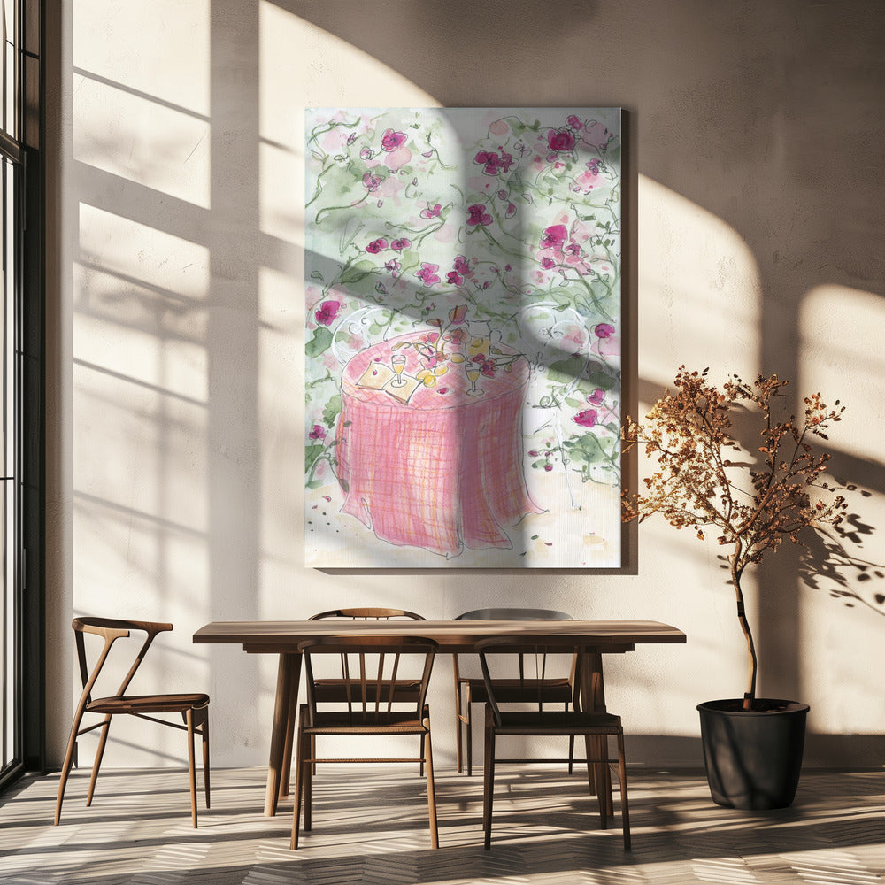 Sommer-Limonaden-Gartenparty | Leinwand