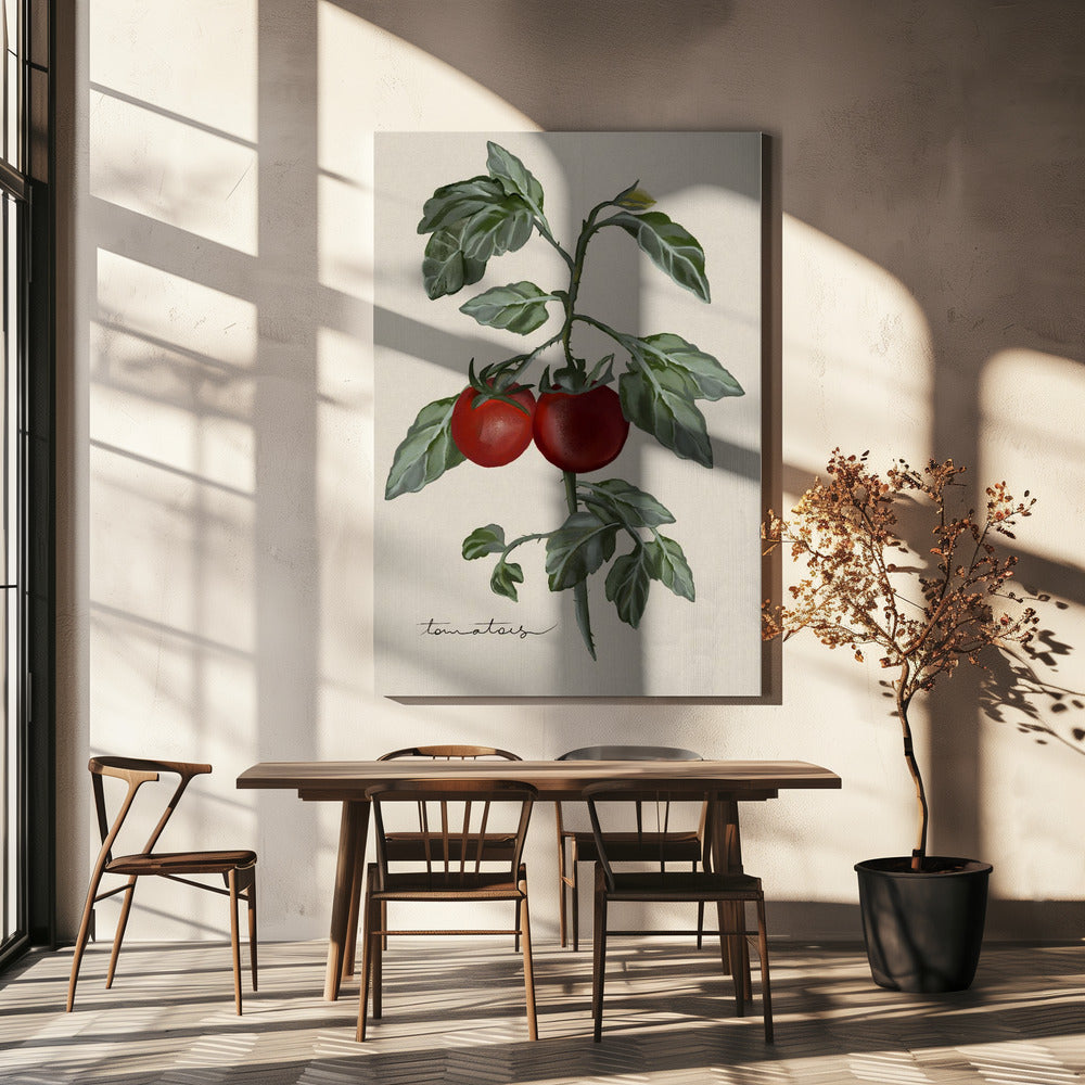 Vintage Garten | Leinwand