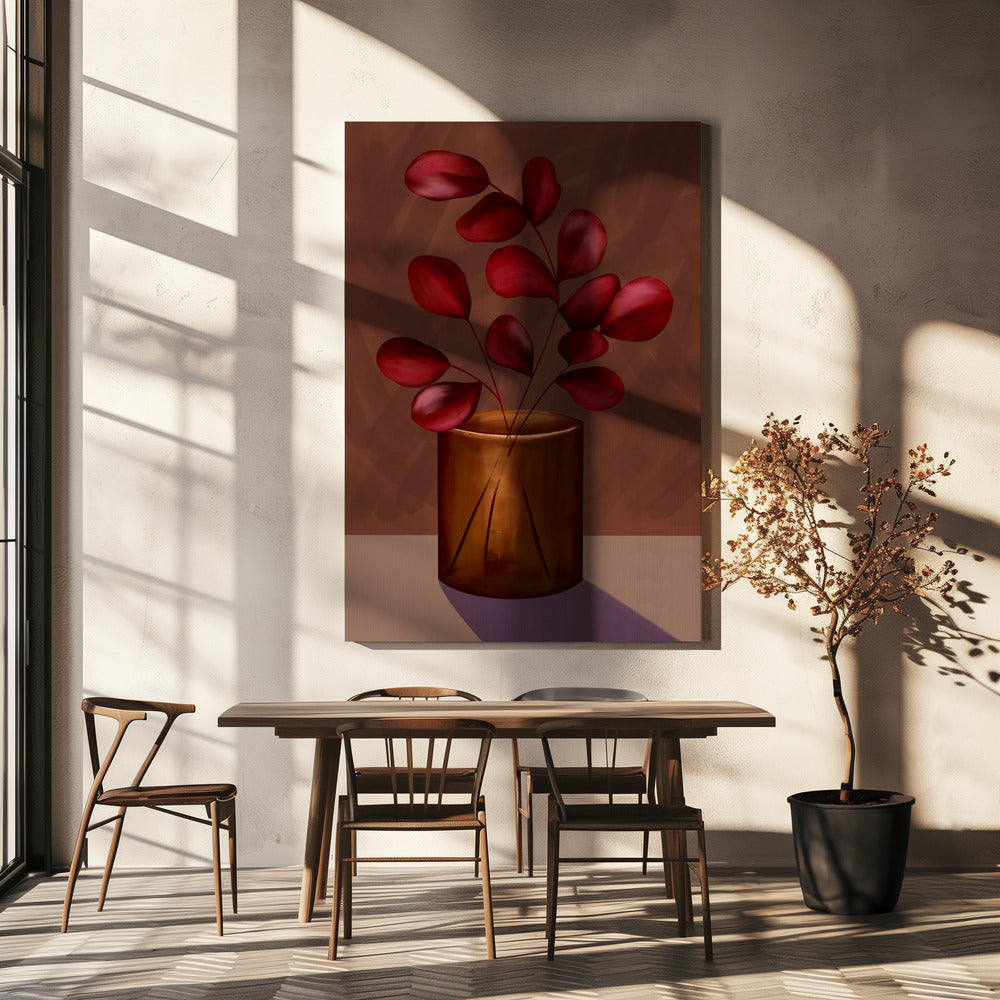 Herbstvase | Leinwand