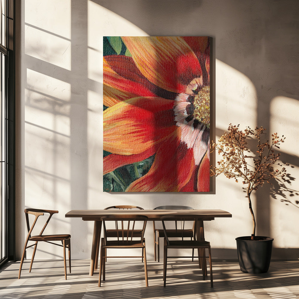 Gazania 1 von Viccy Wanliss | Leinwand