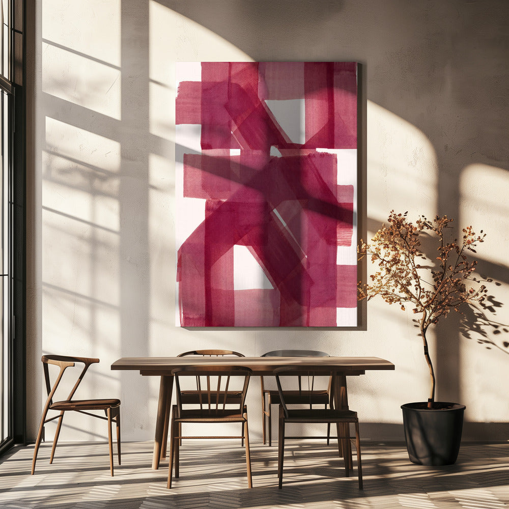 Abstrakter Windsor-Wein 1 | Leinwand