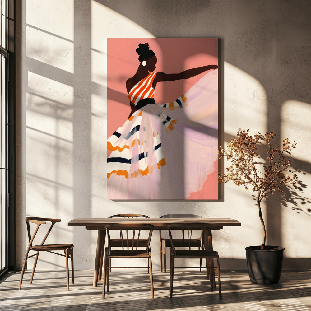 Tanz der Farben | Leinwand