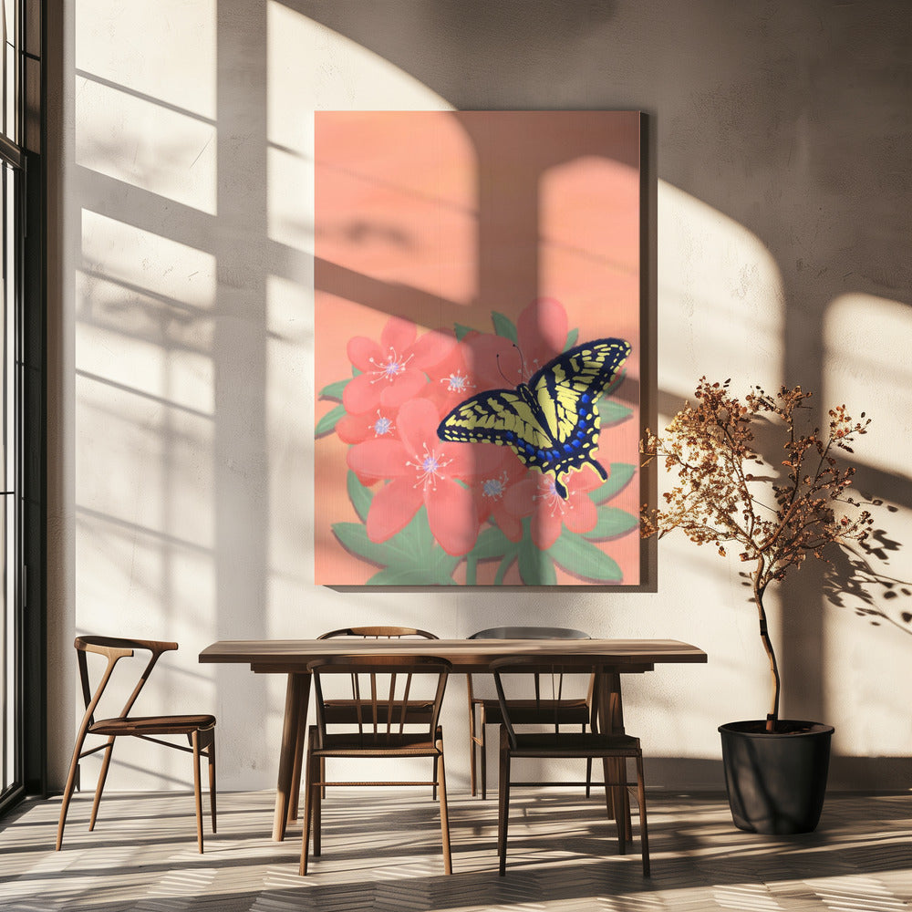 Tiger Schwalbenschwanz Schmetterling | Leinwand