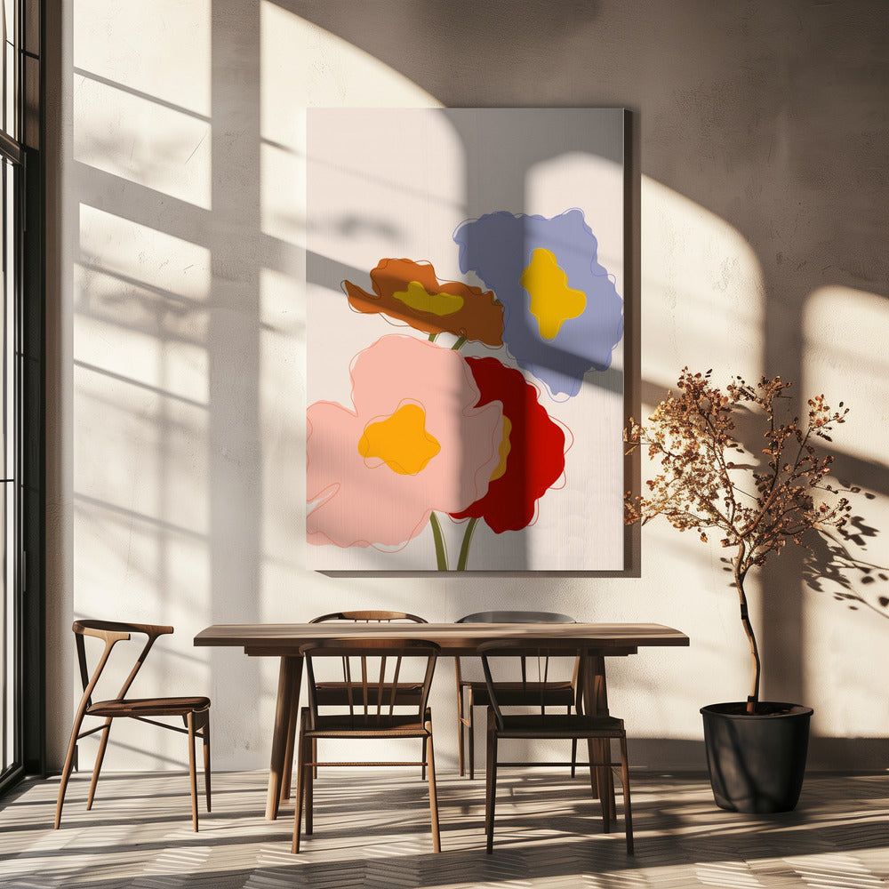 Blumenstrauß | Leinwand