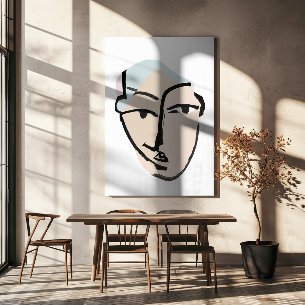 Visage Nr. 4 | Leinwand