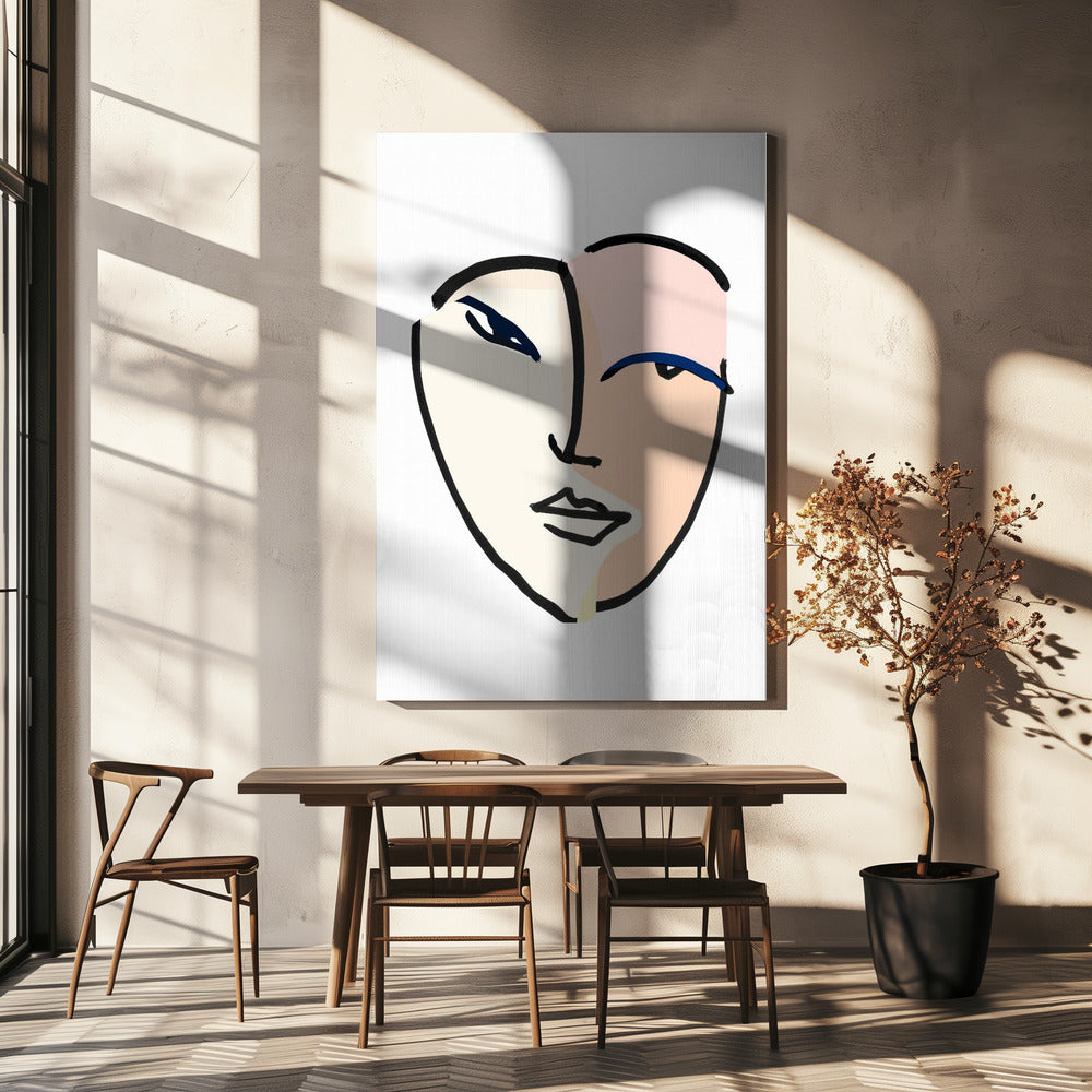 Visage Nr. 6 | Leinwand