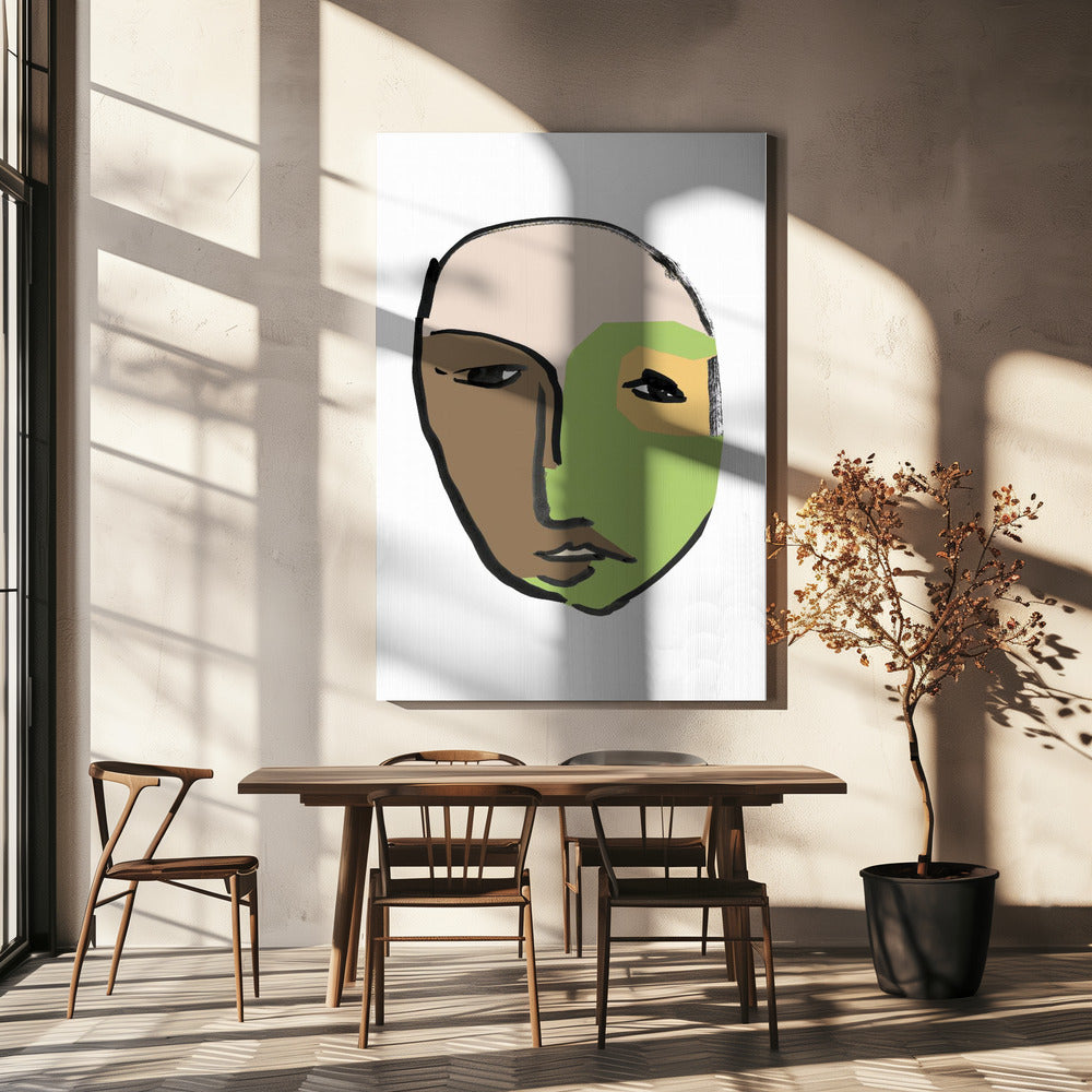 Visage Nr. 6 | Leinwand
