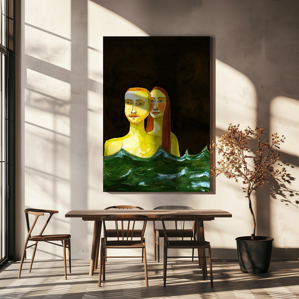 The Swimmers | Canvas