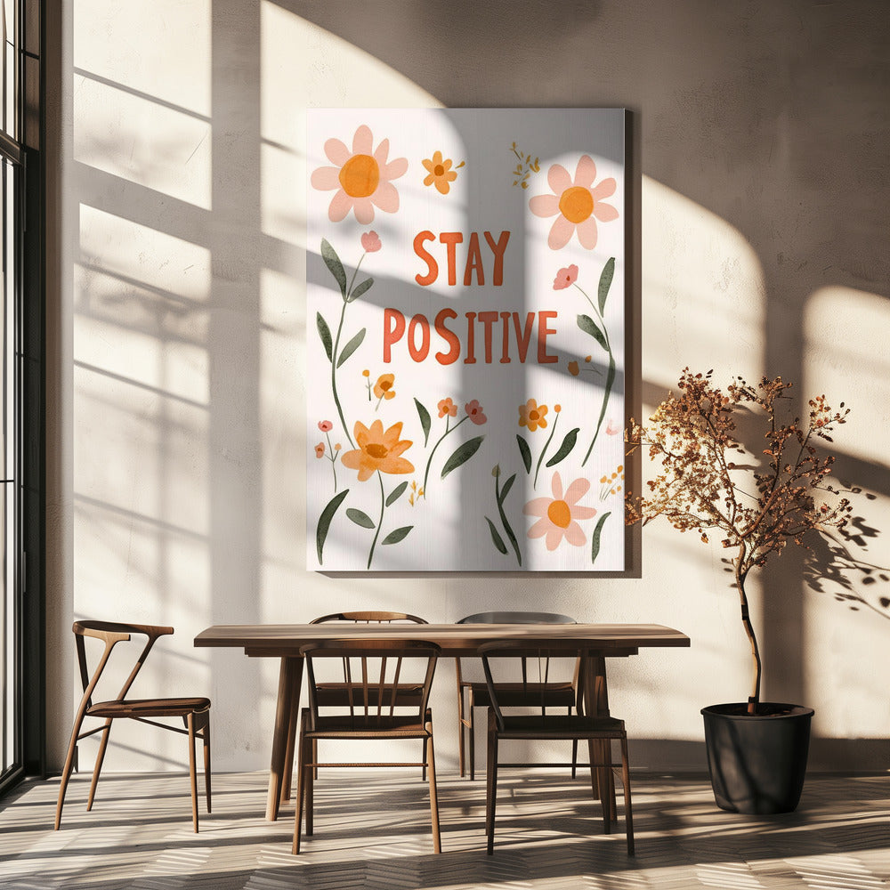 Florale Ermutigung | Leinwand