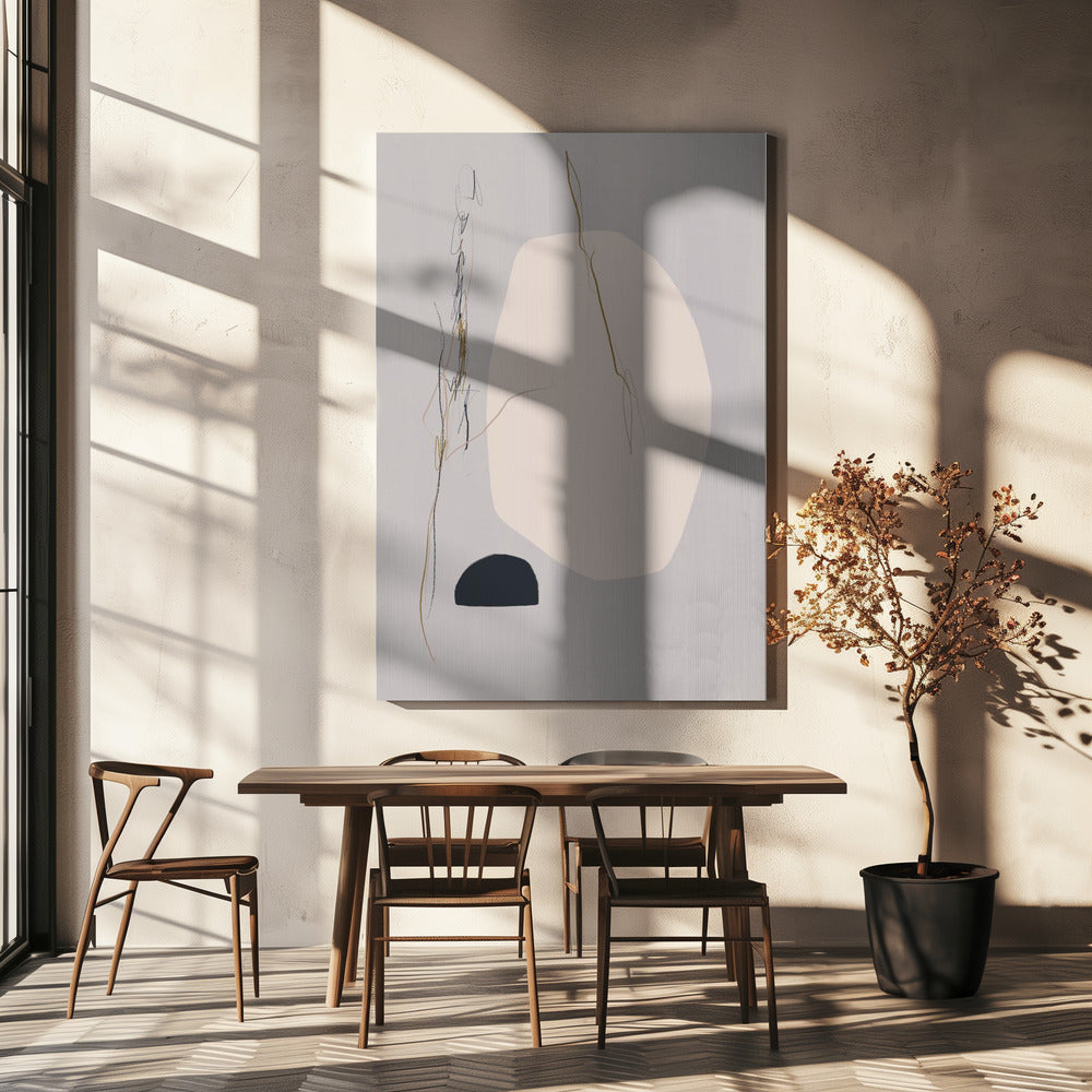Flüstern des Minimalismus | Leinwand