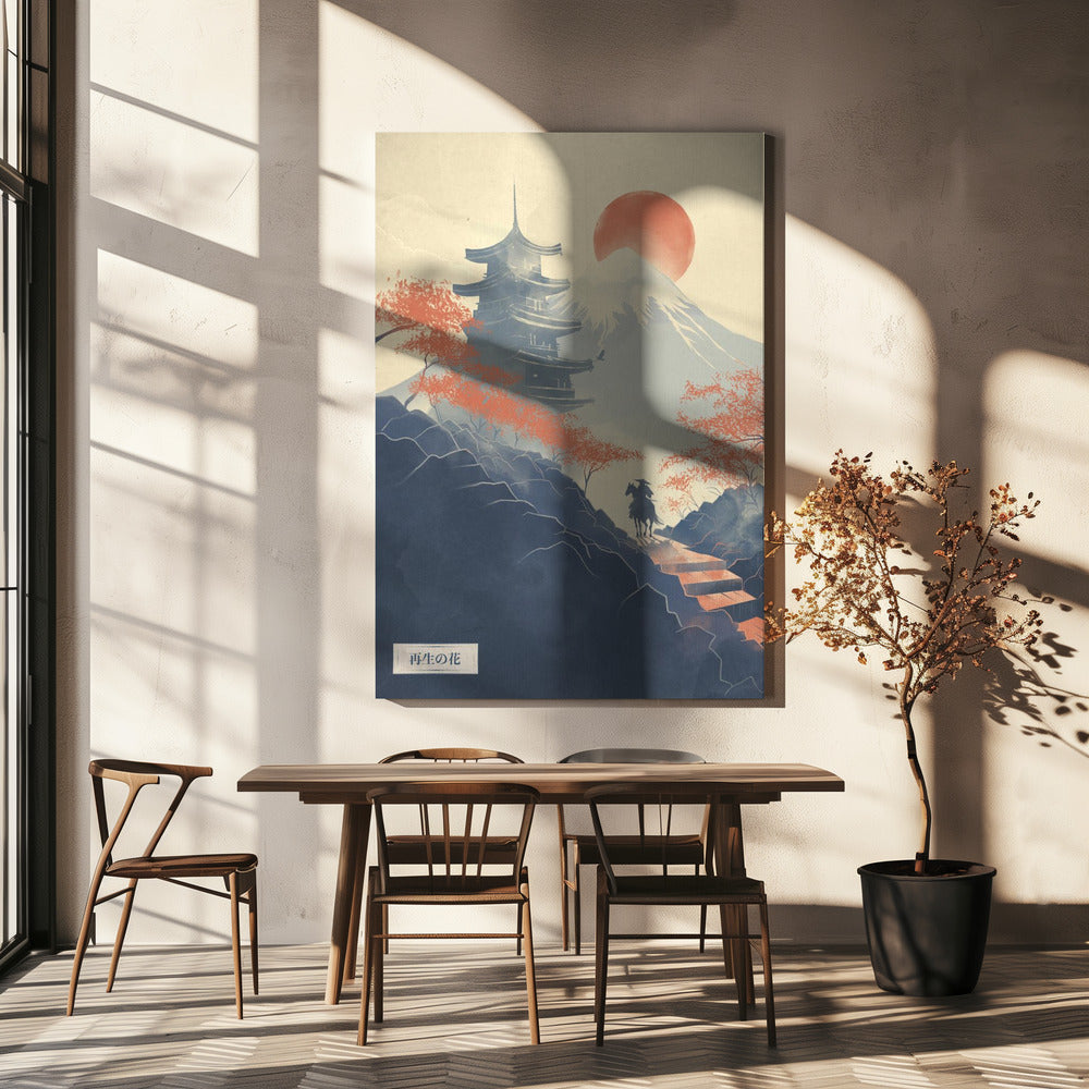 Blüten der Erneuerung | Leinwand