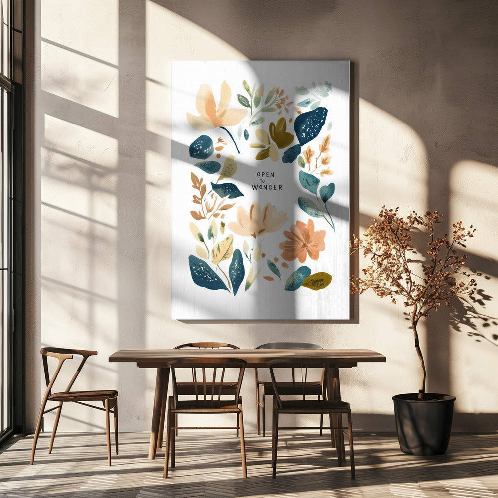 Floral Whimsy Bloom | Leinwand