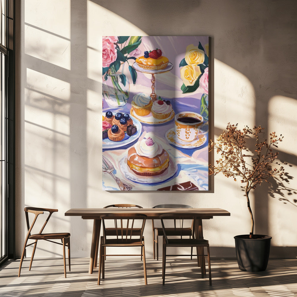 Desserttisch | Leinwand