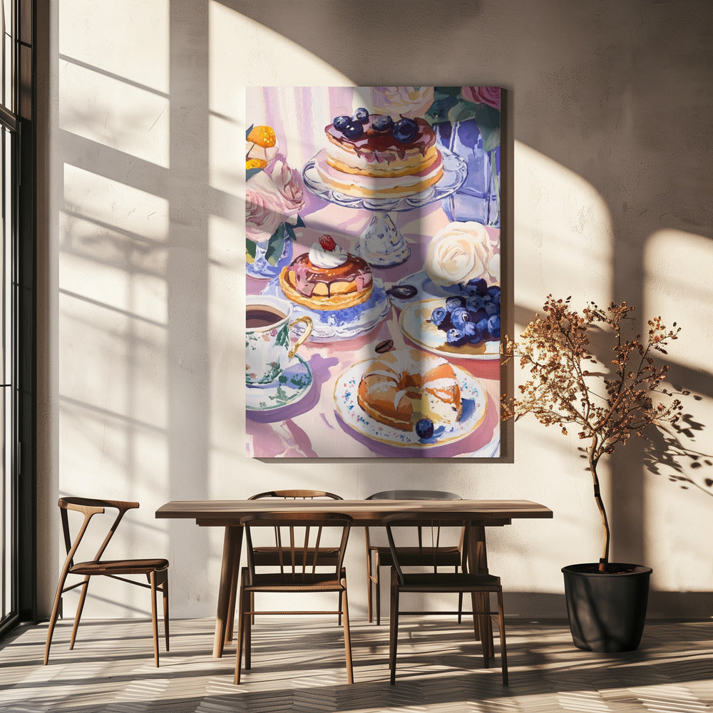 Dessert-Café | Leinwand