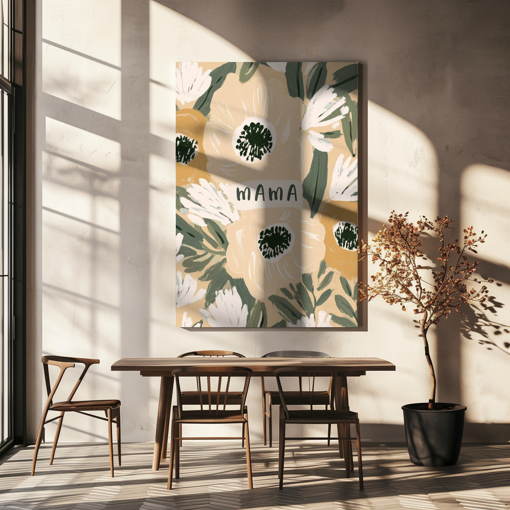 Florale Umarmung | Leinwand