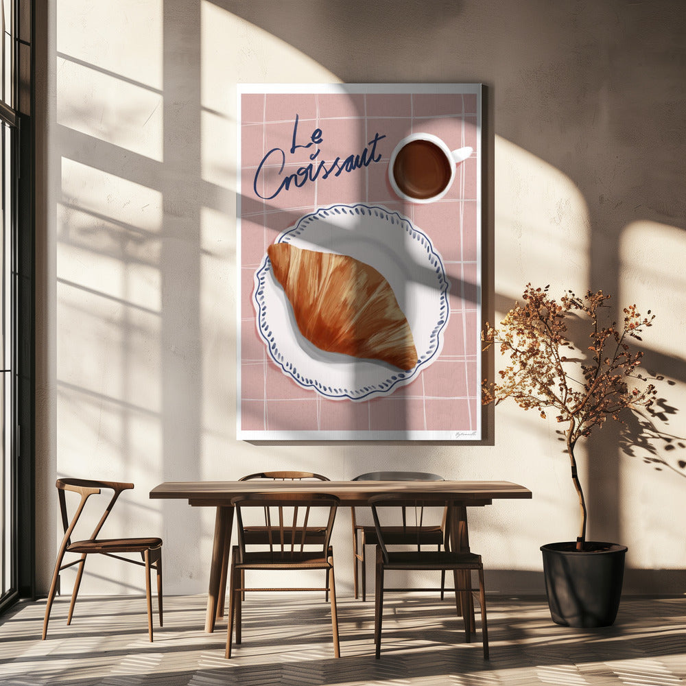 Le Croissant | Leinwand