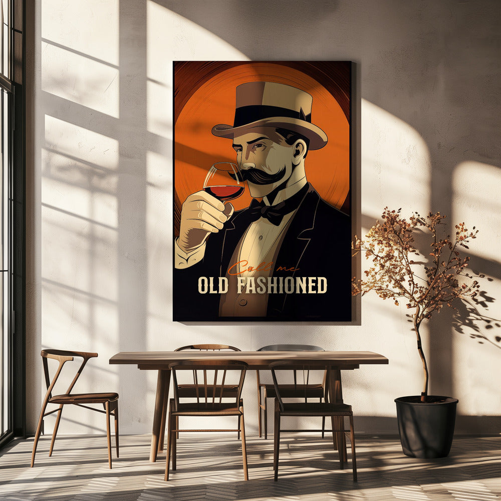 Nenn mich altmodisch | Leinwand