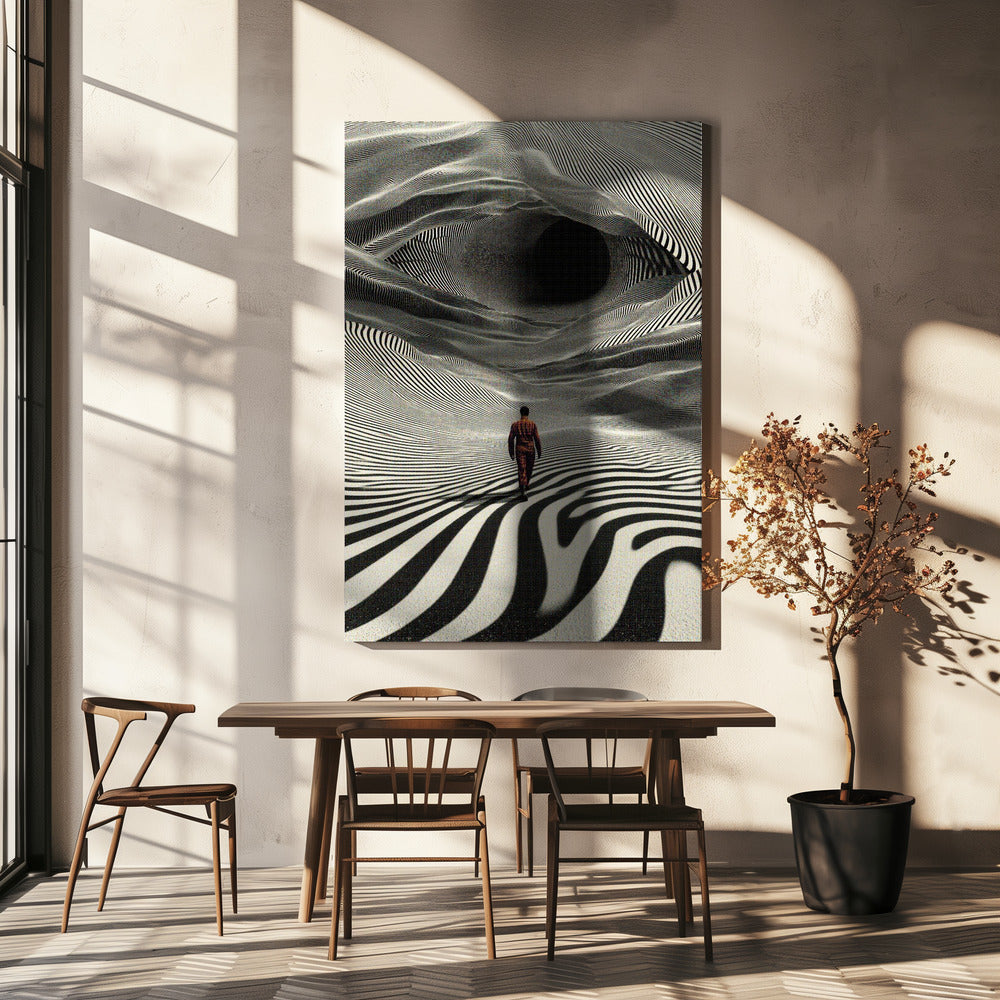 Op Art Reise | Leinwand