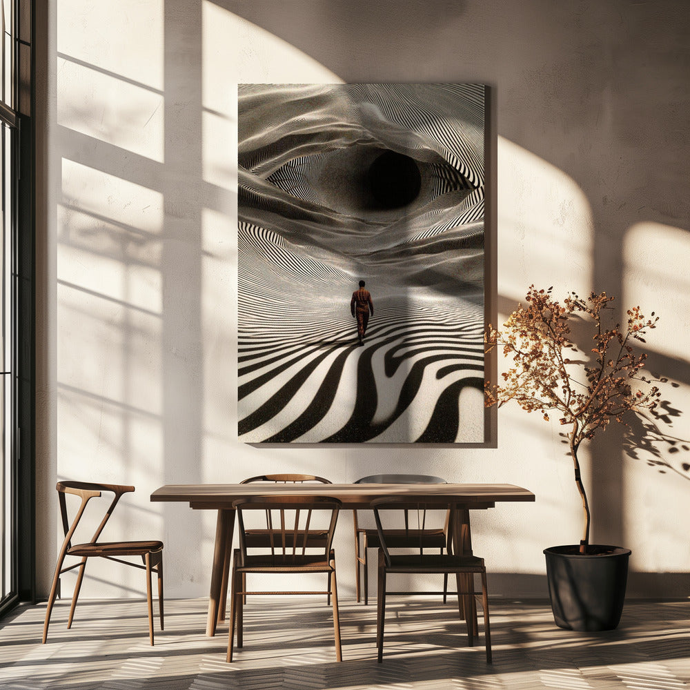 Op Art Reise | Leinwand