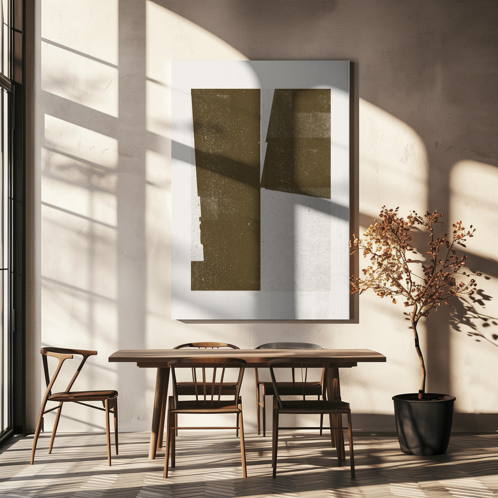 Gedämpfte Geometrien | Leinwand
