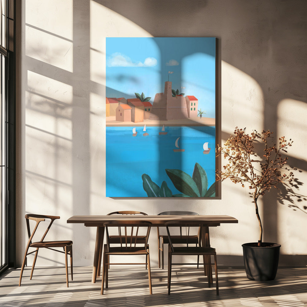 Insel Vis | Leinwand