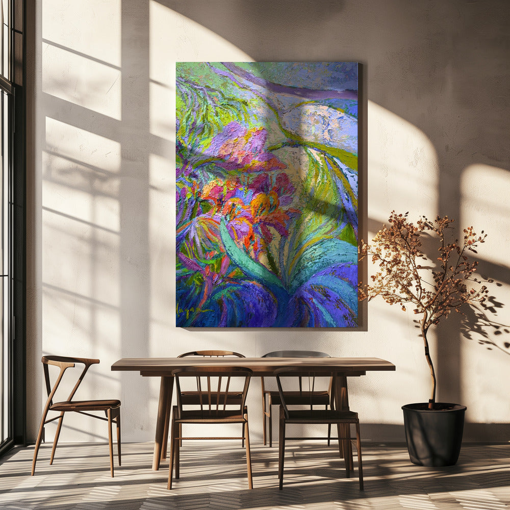 Orchideenhaus | Leinwand