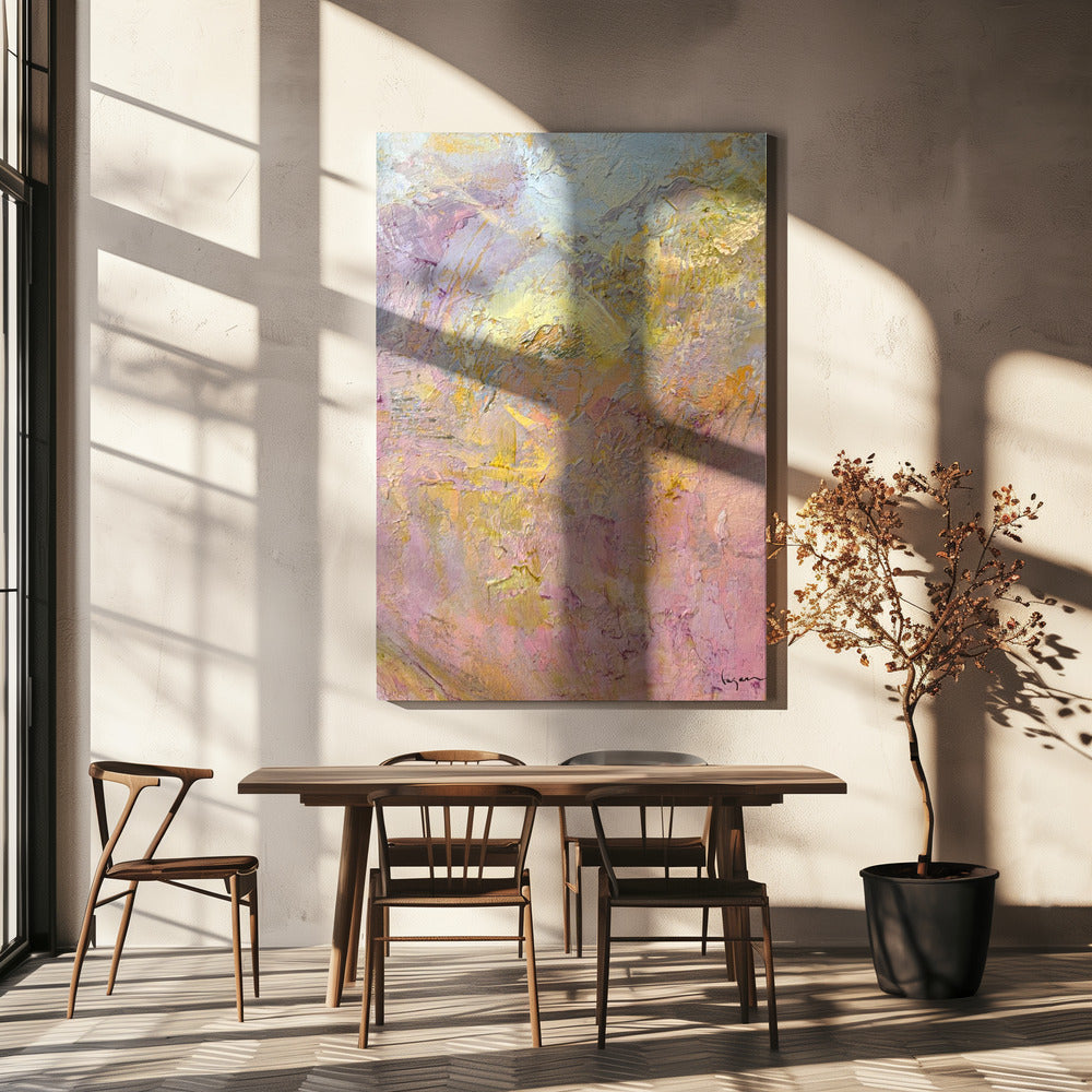 Sonnenstrahl Frieden | Leinwand