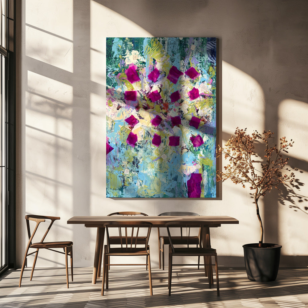 Unter Rosen | Leinwand