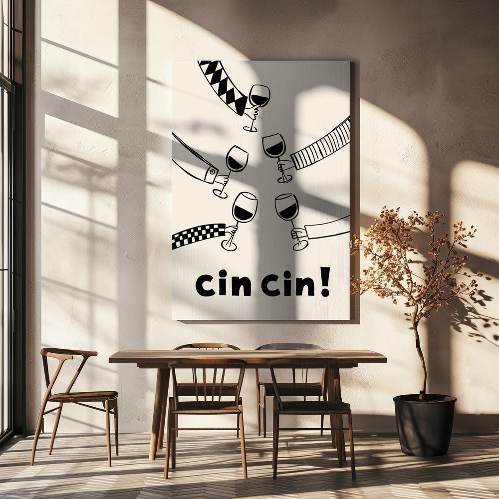Cin cin! Wine Party with Friends | Canvas