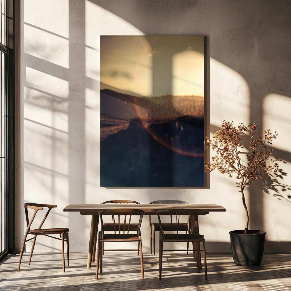 Golden Horizon Glow | Canvas