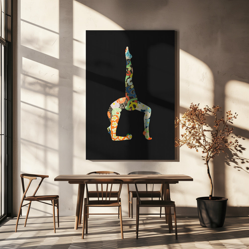 Schlage eine Pose #1 | Leinwand