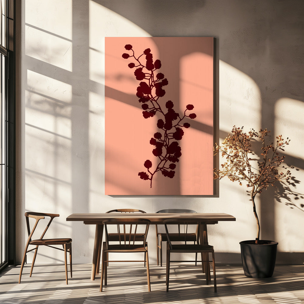 Floral Silhouette 2 | Canvas