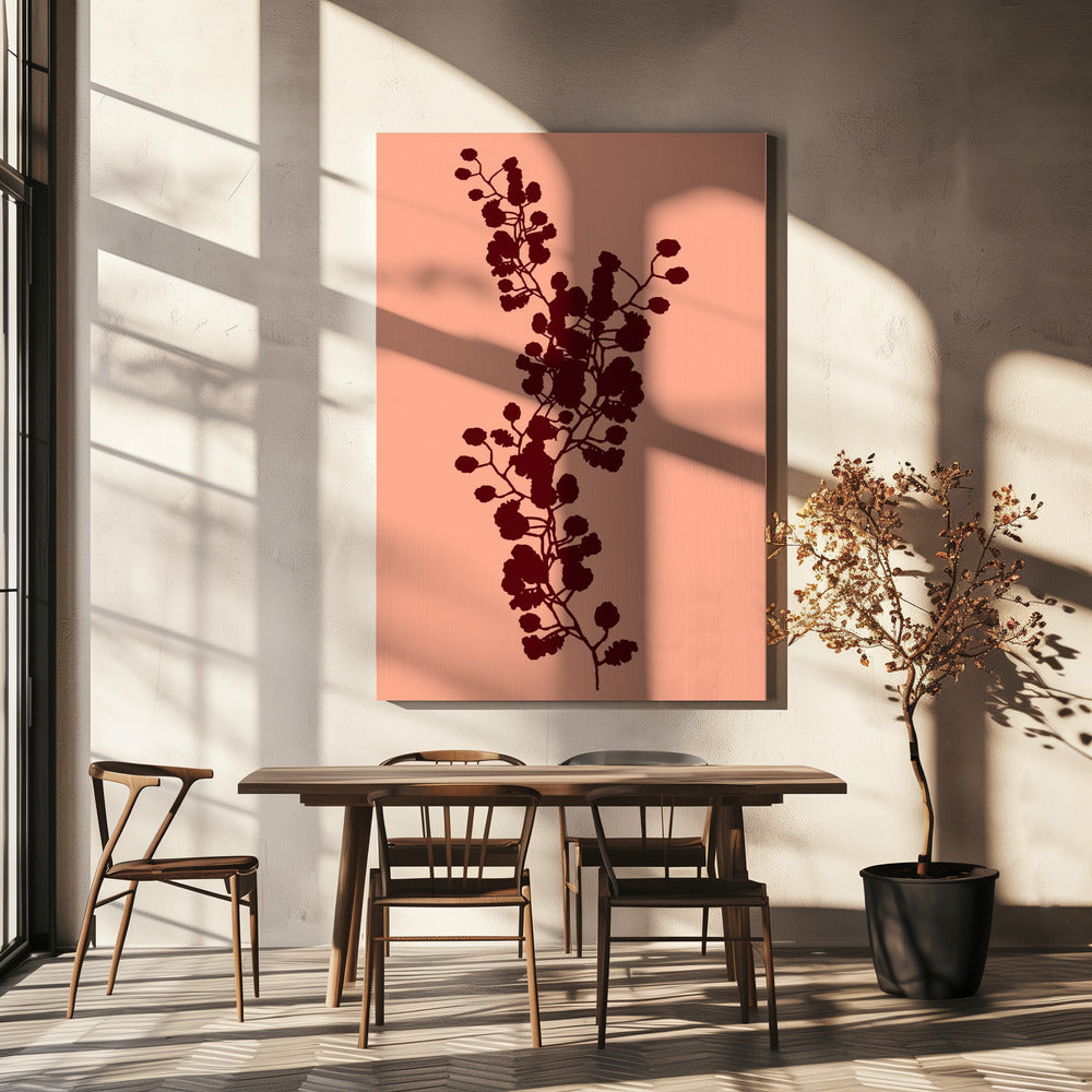 Floral Silhouette 3 | Canvas