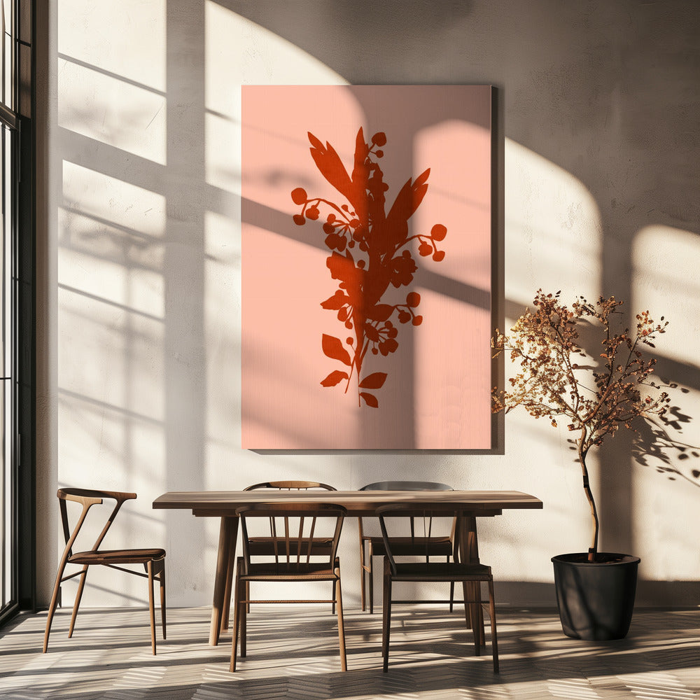 Floral Silhouette 8 | Canvas