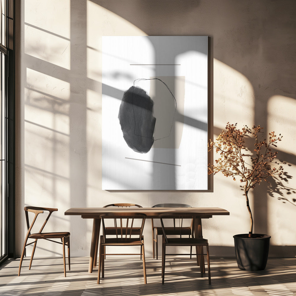 Schattierte Geometrie | Leinwand