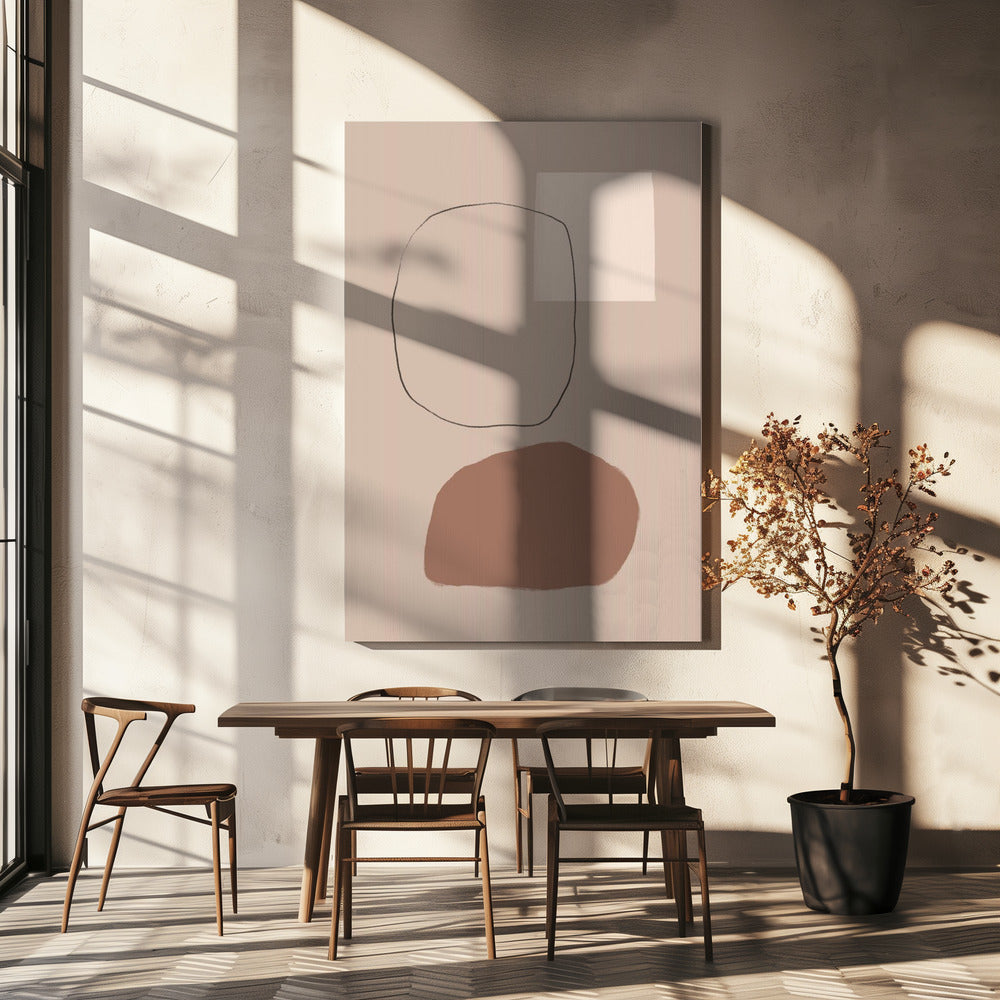 Einfache geometrische Formen | Leinwand