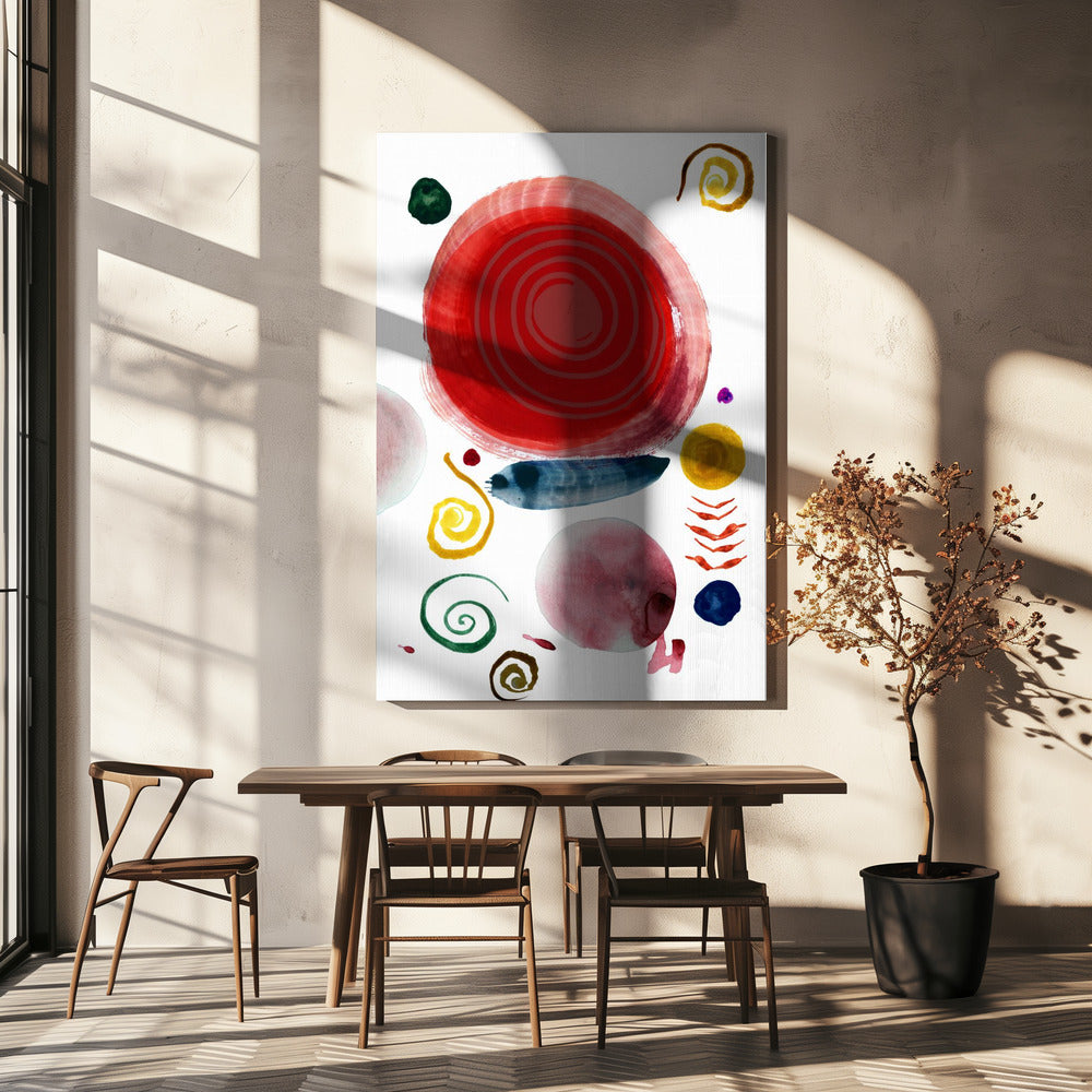 Interplanetarisch | Leinwand